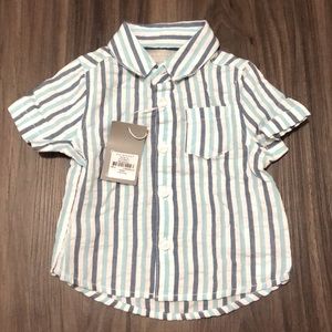 3-6M Primark Button Down Short Sleeve Shirt